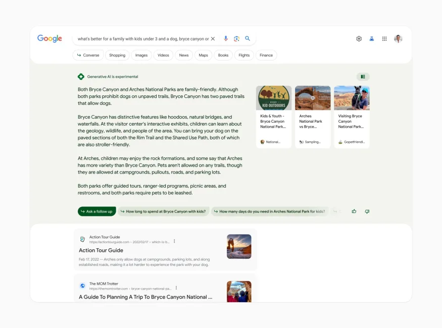 Google, Üretken Yapay Zekaya Erişimi Açmaya Başladı. Google, Üretken Yapay Zekaya Erişimi Açmaya Başladı.