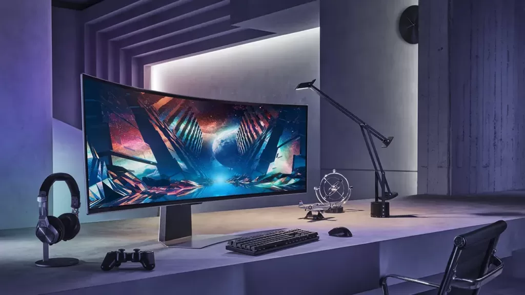 Samsung, Odyssey OLED G9 Monitör'ünü Piyasaya Sürüyor Samsung, Odyssey OLED G9 Monitör'ünü Piyasaya Sürüyor