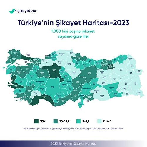 Türkiye En Çok Nelerden Şikayet Etti? Türkiye En Çok Nelerden Şikayet Etti?