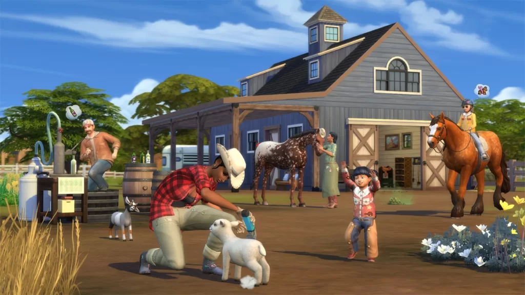 The Sims 4’ün Yeni DLC'si Horse Ranch’in Fragmanı Yayında The Sims 4’ün Yeni DLC'si Horse Ranch’in Fragmanı Yayında