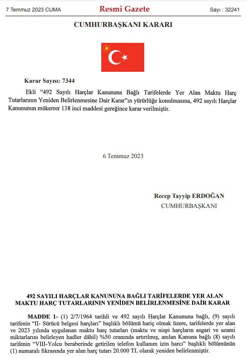 Yurt Dışı Telefon Kayıt Ücretlerine ZAM! Yurt Dışı Telefon Kayıt Ücretlerine ZAM!