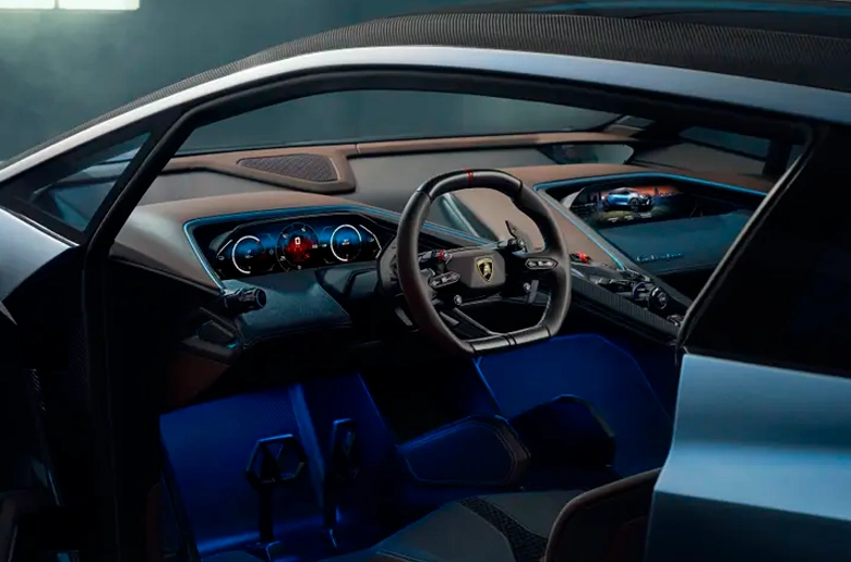 Lamborghini Tamamen Elektirikli Lanzador Modelini Tanıttı Lamborghini Tamamen Elektirikli Lanzador Modelini Tanıttı
