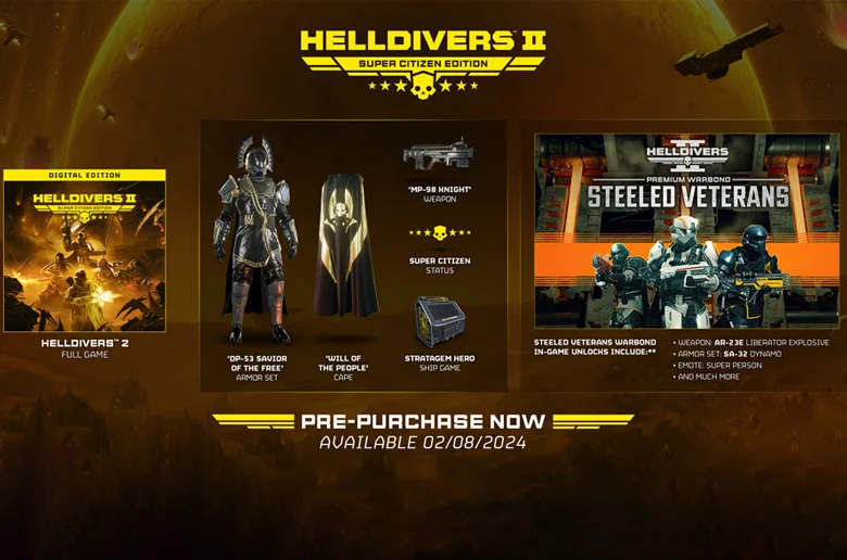 Helldivers 2 "Super Citizen Edition" Ortaya Çıktı Helldivers 2 "Super Citizen Edition" Ortaya Çıktı