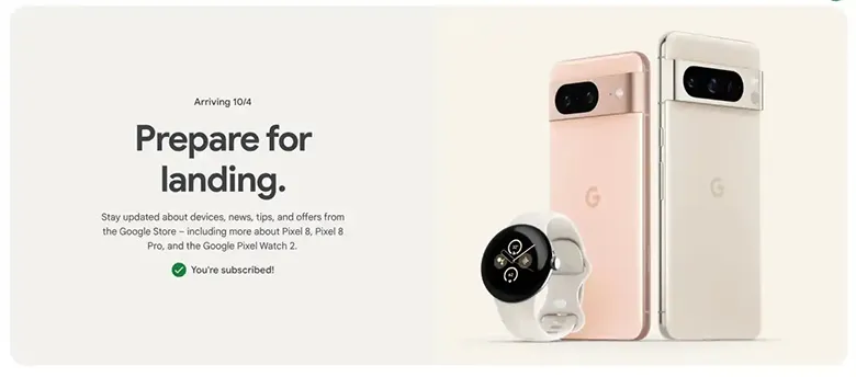 Google, Pixel 8 Serisi ve Pixel Watch 2 Teaser'ını Yayınladı Google, Pixel 8 Serisi ve Pixel Watch 2 Teaser'ını Yayınladı