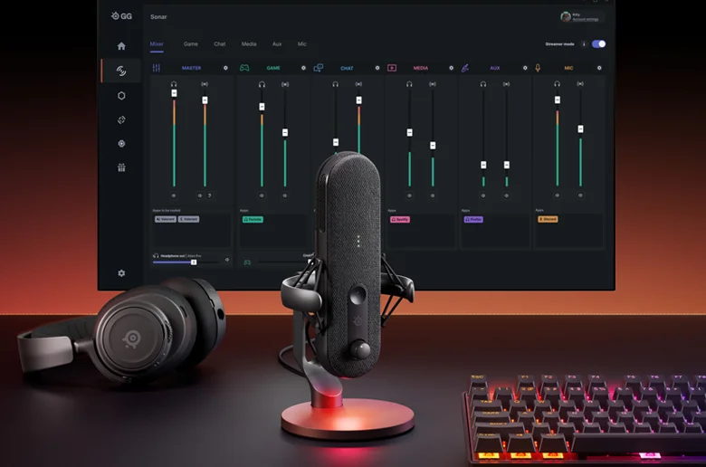Steelseries Alias Oyun Mikrofonlarını Tanıttı Steelseries Alias Oyun Mikrofonlarını Tanıttı