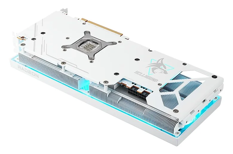 PowerColor Spectral White Edition RX 7800 XT Hellhound'u Duyurdu PowerColor Spectral White Edition RX 7800 XT Hellhound'u Duyurdu