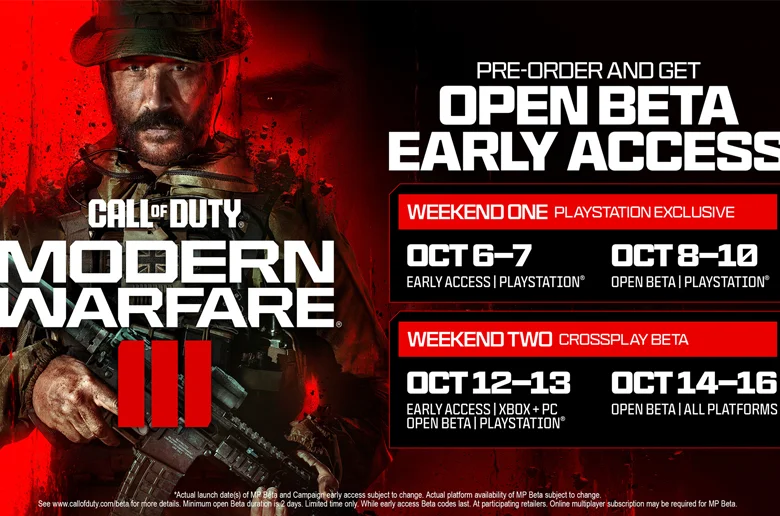 Call of Duty: Modern Warfare III Beta Tarihi Açıklandı Call of Duty: Modern Warfare III Beta Tarihi Açıklandı