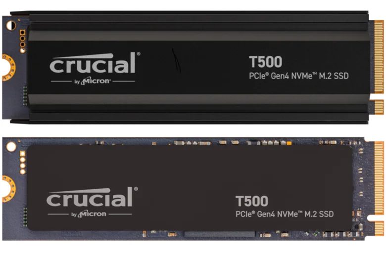 Crucial Yeni T500 Gen 4 NVMe SSD'yi Piyasaya Sürüyor Crucial Yeni T500 Gen 4 NVMe SSD'yi Piyasaya Sürüyor