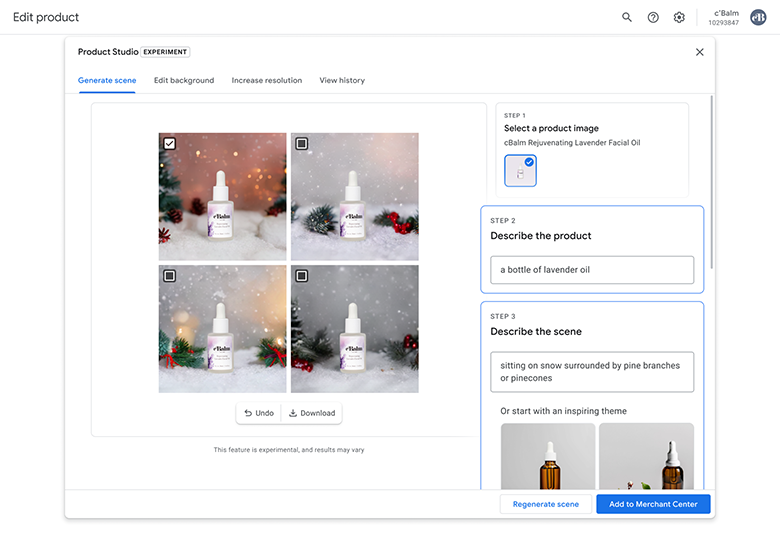 Google, Reklamveren ve Satıcılara Ürün Görselleri İçin Yapay Zeka Araçları Sunuyor Google, Reklamveren ve Satıcılara Ürün Görselleri İçin Yapay Zeka Araçları Sunuyor