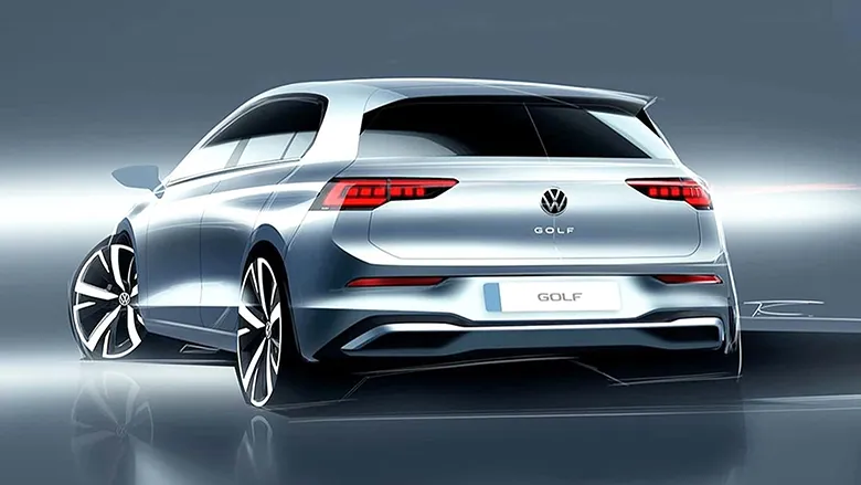 Yeni Volkswagen Golf'ün Eskiz Çizimleri Paylaşıldı Yeni Volkswagen Golf'ün Eskiz Çizimleri Paylaşıldı