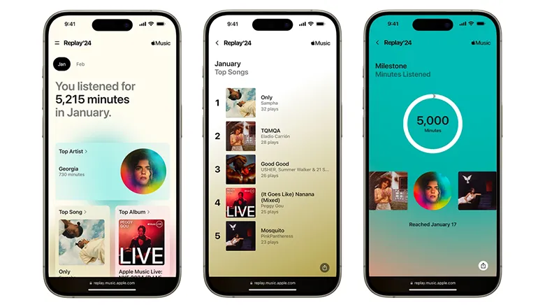 Apple Music, Her Ay Ne Dinlediğinizi Gösterecek Aylık Özetler Özelliğini Kullanıma Sunuldu Apple Music, Her Ay Ne Dinlediğinizi Gösterecek Aylık Özetler Özelliğini Kullanıma Sunuldu