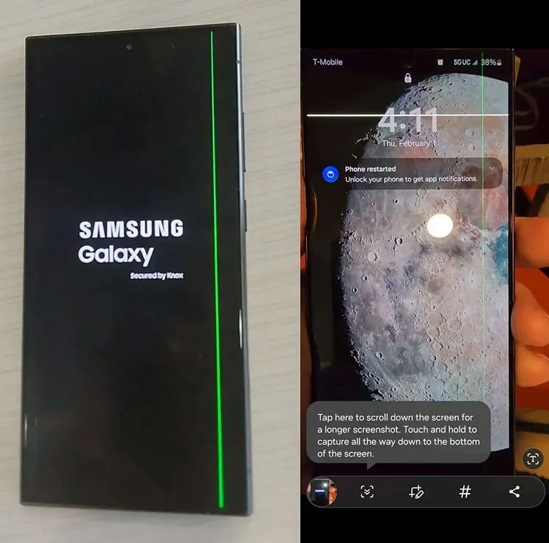 Samsung Galaxy S24 Ultra Kullanıcıları, Aniden Beliren Yeşil Çizgi Sorunuyla Karşılaşıyor Samsung Galaxy S24 Ultra Kullanıcıları, Aniden Beliren Yeşil Çizgi Sorunuyla Karşılaşıyor