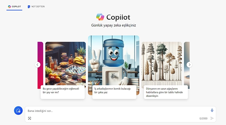 Microsoft, Copilot'un Birinci Yılında Güncelleme Yayınladı! Microsoft, Copilot'un Birinci Yılında Güncelleme Yayınladı!