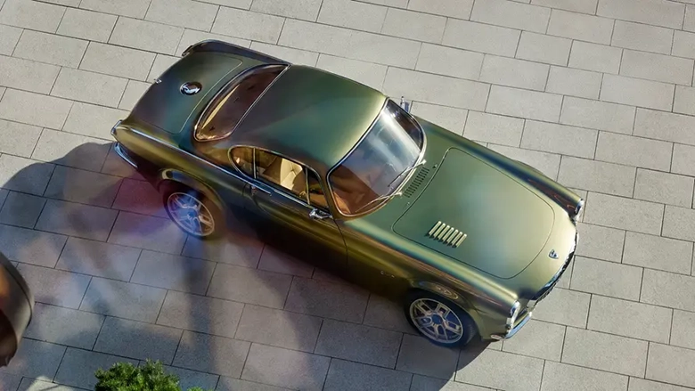 Volvo, Sadece 1 Adet Ürettiği P1800 Cyan GT Modelini Tanıttı Volvo, Sadece 1 Adet Ürettiği P1800 Cyan GT Modelini Tanıttı