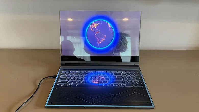 Lenovo, Şeffaf Dizüstü Bilgisayarını Duyurdu! Lenovo, Şeffaf Dizüstü Bilgisayarını Duyurdu!