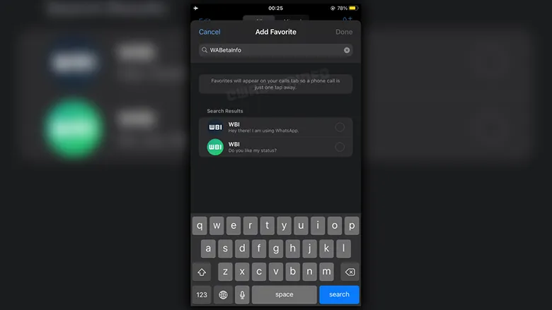 WhatsApp'a Favori Kişiler Özelliği Geliyor WhatsApp'a Favori Kişiler Özelliği Geliyor