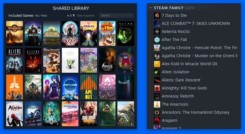 Steam, "Steam Aileleri" Özelliğini Duyurdu Steam, "Steam Aileleri" Özelliğini Duyurdu